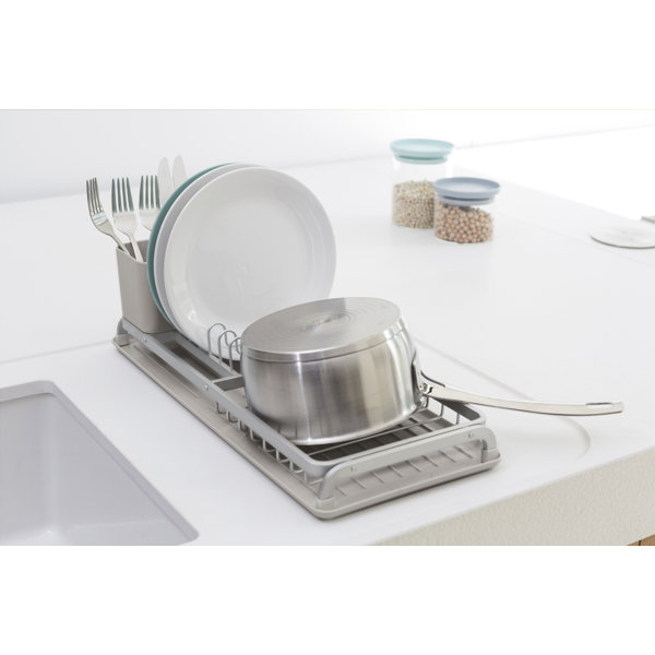 Brabantia Sink Side Compact Aluminum Dish Drying Rack & Reviews Wayfair